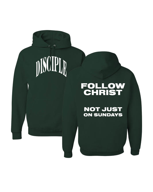 Disciple Hoodie in Forest Green