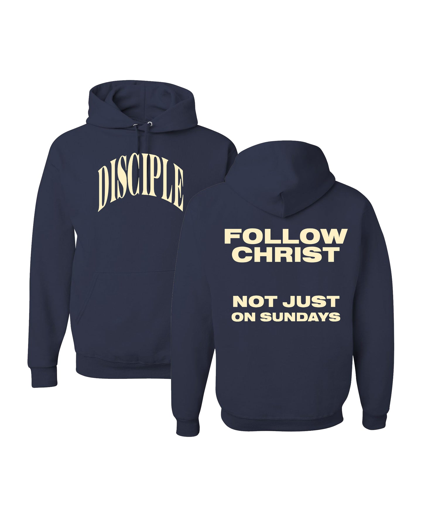 Disciple Hoodie in Navy